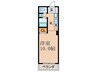 リュミエ－ル江坂 1Kの間取り