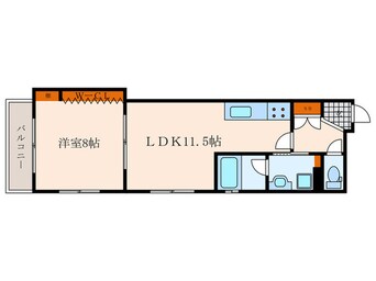 間取図 sawarabi六角油小路