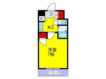 間取図 クレストヴィラ都島