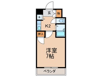 間取図 クレストヴィラ都島