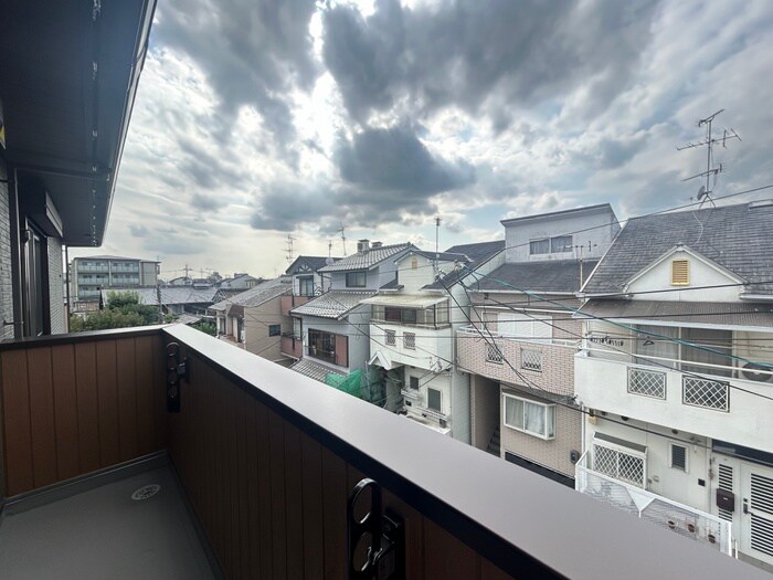 室内からの展望 アイル京都八条