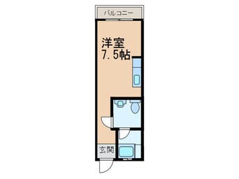 間取図 ハイツウエハラ