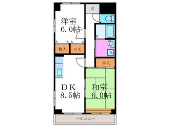 間取図 エクセル清涼