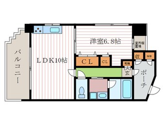 間取図 セントポ－リア西大路七条