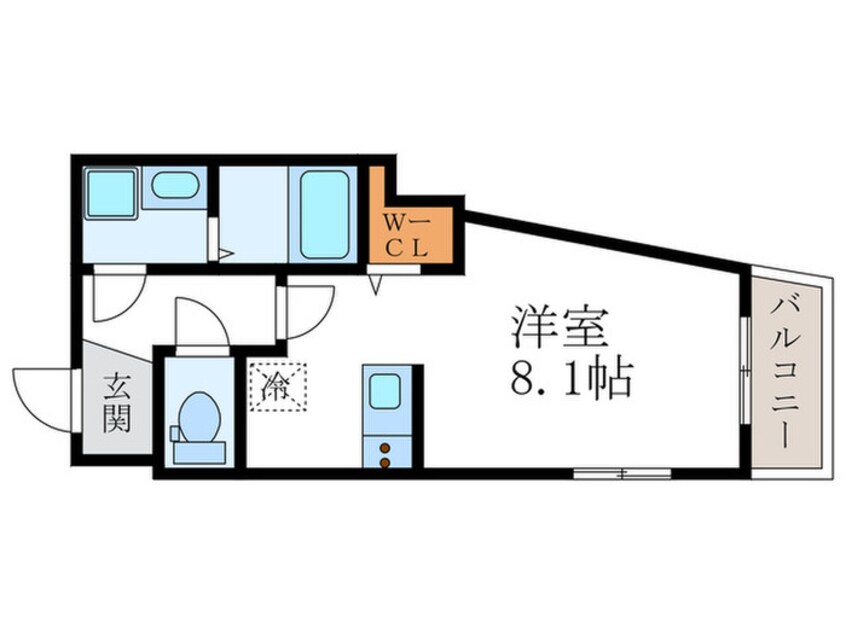 間取図 STANDZ今出川通