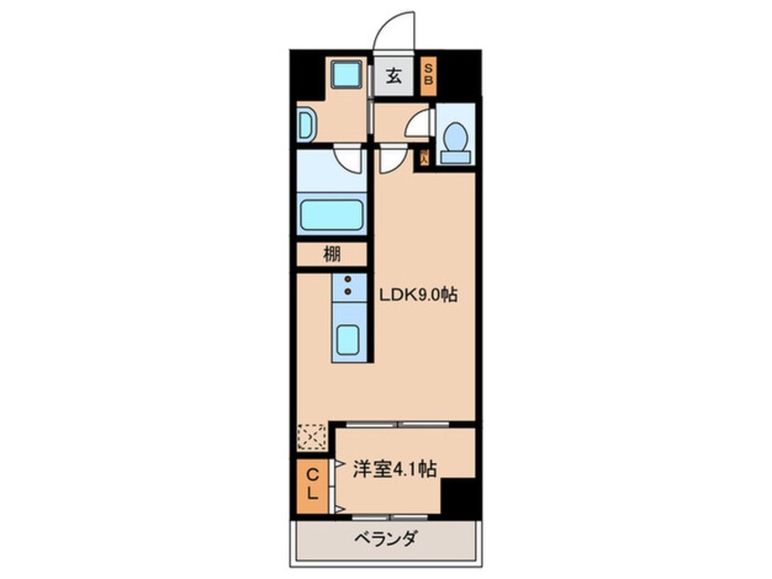間取図 グランディア大阪ノース