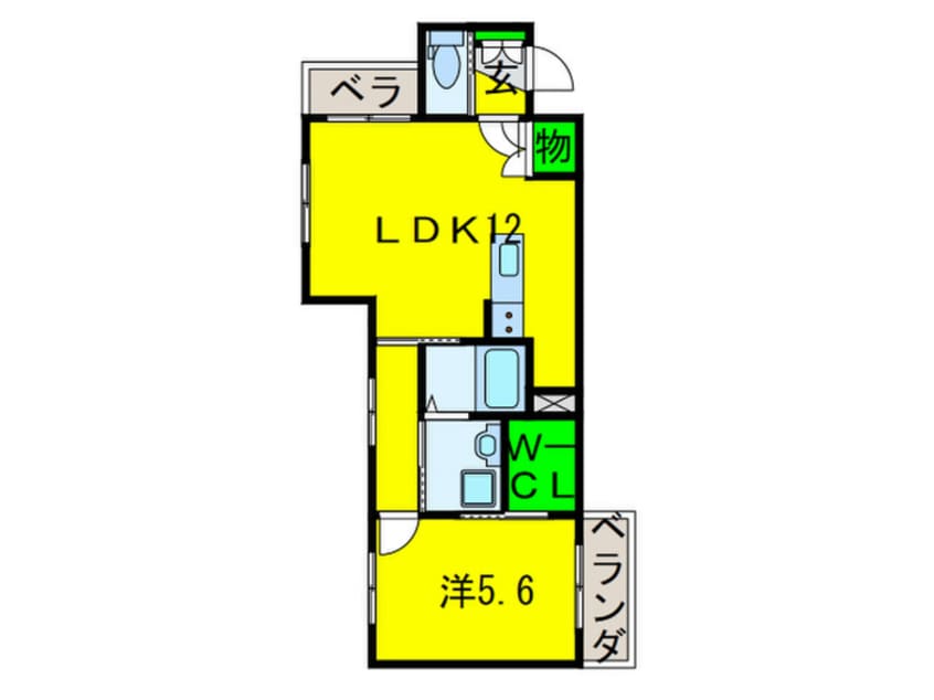 間取図 ｸﾞﾗﾝﾊﾟｼﾌｨｯｸﾊﾟｲﾝｽｸｴｱ