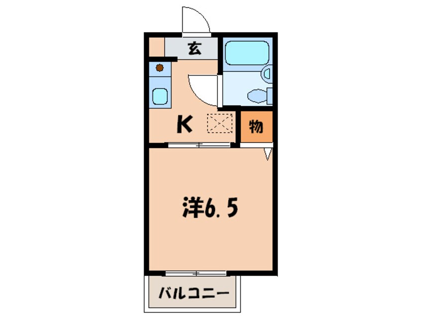 間取図 敷島ハイツ