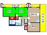 常盤マンション 3LDKの間取り