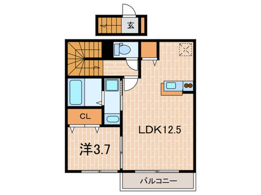 間取図 リリ－テラス夙川西