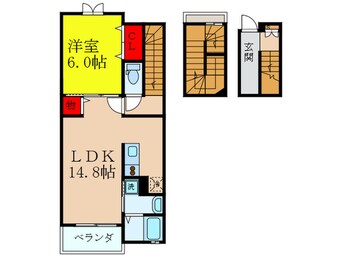 間取図 カ－サユタカ