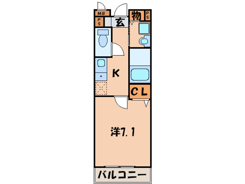 間取図 グレイスアニュ－