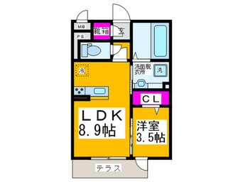 間取図 シエロ　グランデ