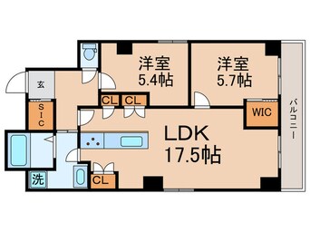 間取図 プレシャス御池