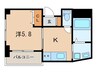 ウィンＢ．Ｌ．Ｄ 1Kの間取り