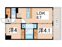 パラゴン勝山通りの間取図