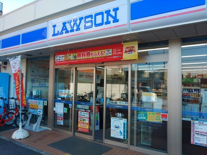 ローソン生野田島一丁目店(コンビニ)まで80m パラゴン勝山通り