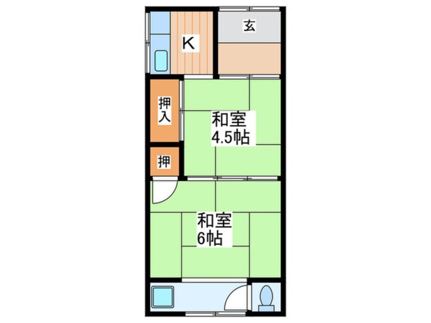 間取図 門真市常称寺町文化