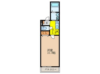 間取図 フジパレス高井田西Ⅱ番館