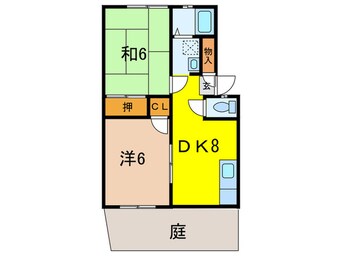 間取図 サウンズヒル仁川 Ⅱ