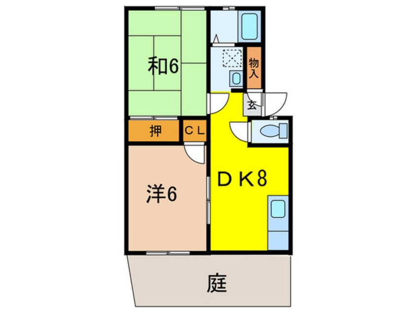 間取図 サウンズヒル仁川 Ⅱ