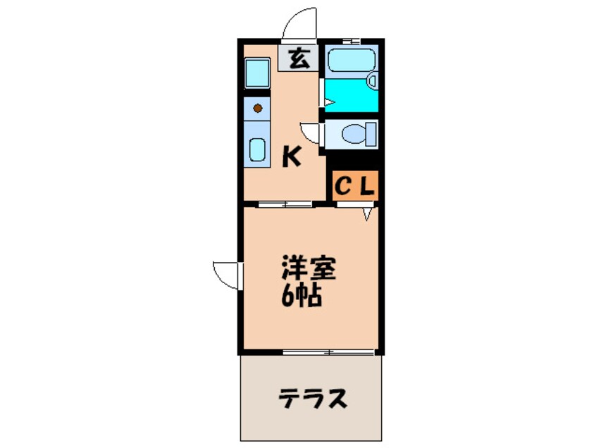 間取図 ﾊｲﾂ浜