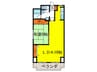ヒルブリッジヒルＮｏ．２ 1LDKの間取り