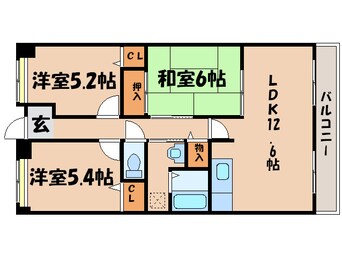 間取図 コ－ジ－スクエア広野