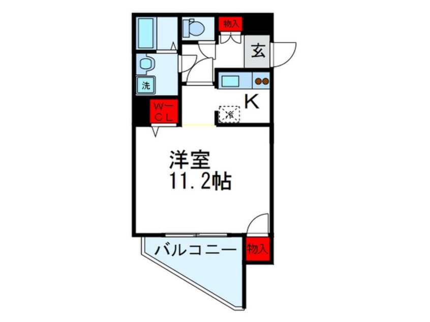 間取図 アンフィニⅦ緑地公園