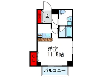 間取図 アンフィニⅦ緑地公園