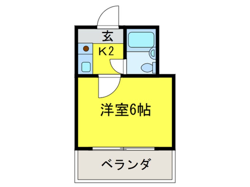 間取図 ＣＯＣＯ堺東Ⅱ