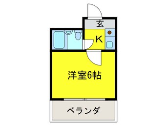 間取図 ＣＯＣＯ堺東Ⅱ