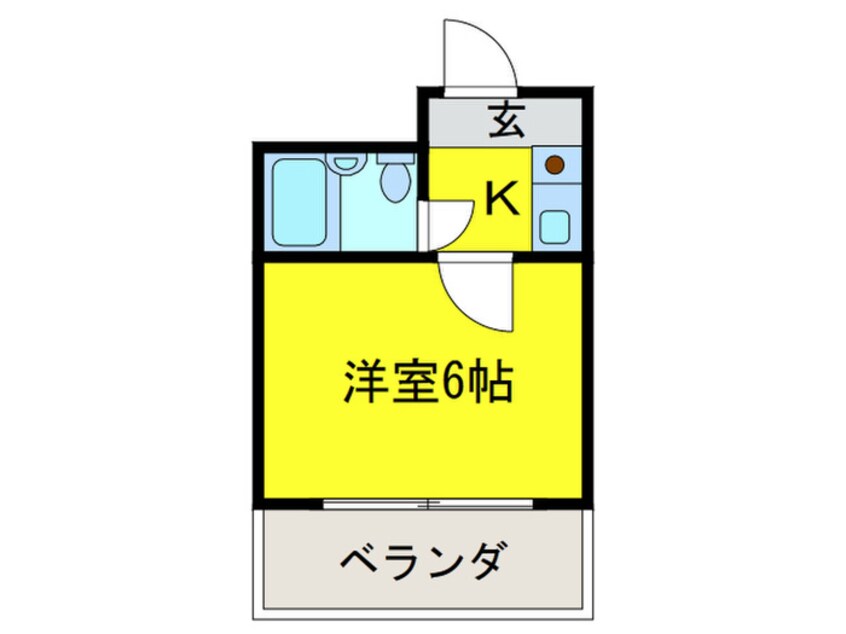 間取図 ＣＯＣＯ堺東Ⅱ