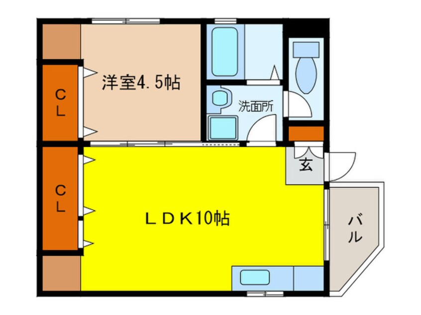 間取図 ＭＳビル