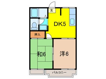 間取図 シェーネス 仁川