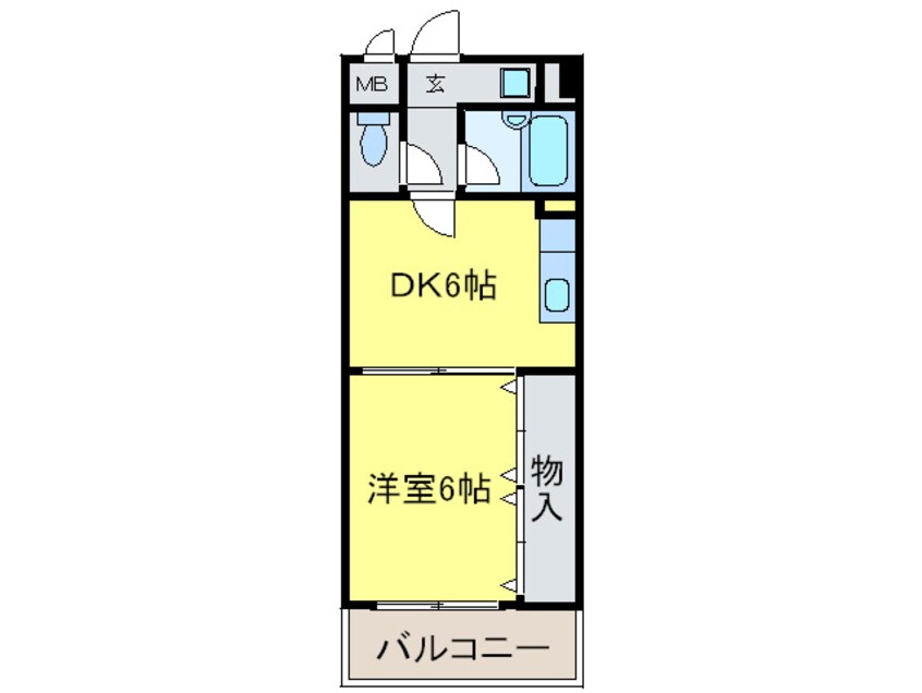 間取図 サンジュネス