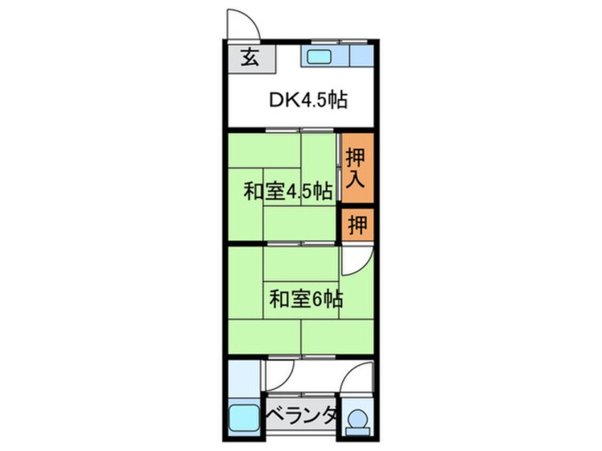 間取図 第２津中文化