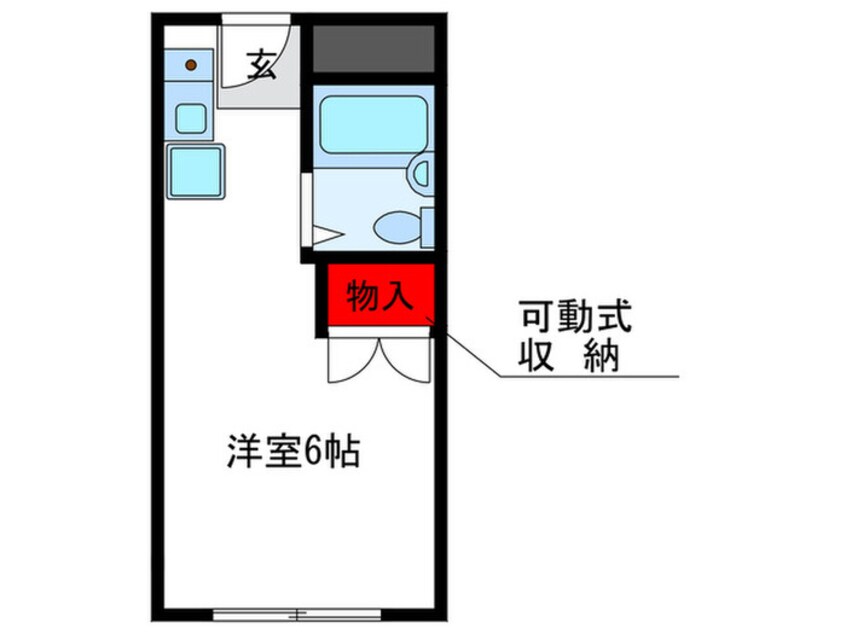 間取図 ハイツ蛍池Ａ棟