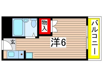 間取図 ハイツ蛍池Ａ棟