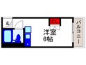 ハイツ蛍池Ａ棟の間取図