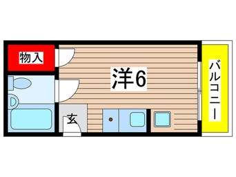 間取図 ハイツ蛍池Ａ棟