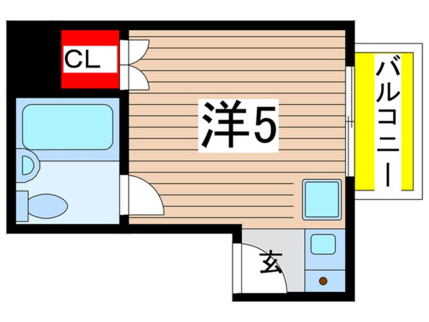 間取図 ハイツ蛍池Ａ棟