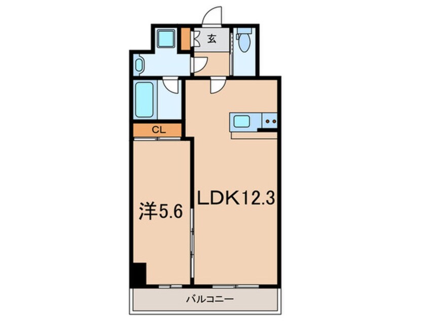 間取図 プレジオ西宮北口