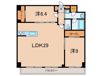 間取図 プレジオ西宮北口