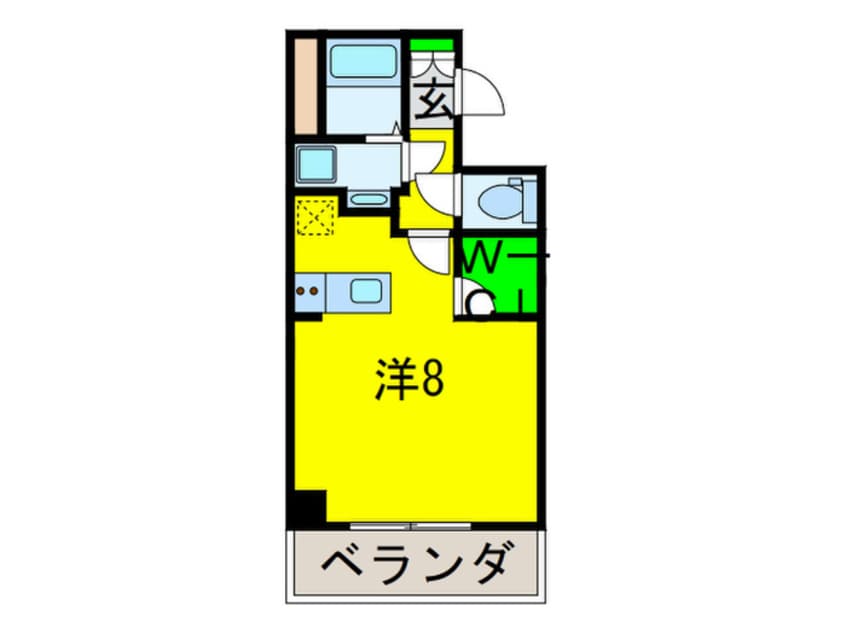 間取図 Ritz SQUARE Garden