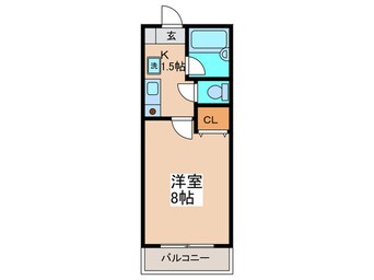 間取図 センターフィールドⅢ