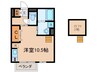 エポックシ－マ 1Rの間取り