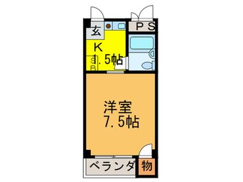 間取図 川島第１２ビル