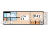 FmaisonLible 1LDKの間取り