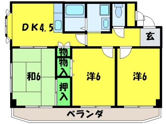 間取図 ローズホール